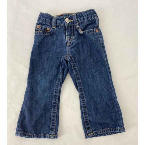 True Religion Baby Billy Bootcut Jeans Western Country - Size12-18 Months - Picture 2 of 11